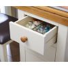 Farmhouse Country Oak Cream Painted Dressing Table / Home Office Desk - 10% OFF CODE SAVE - 5