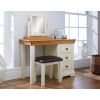Farmhouse Country Oak Cream Painted Dressing Table / Home Office Desk - SPRING SALE - 2