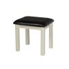 Farmhouse Country Oak Cream Painted Dressing Table Stool - SPRING MEGA DEAL - 6