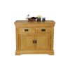 Farmhouse 100cm Assembled Oak Sideboard - 10% OFF CODE SAVE - 12