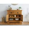 Farmhouse 100cm Assembled Oak Sideboard - 10% OFF CODE SAVE - 3