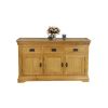 Farmhouse 140cm Large Assembled Oak Sideboard - 10% OFF CODE SAVE - 11