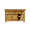 Farmhouse 140cm Large Assembled Oak Sideboard - 10% OFF CODE SAVE - 9