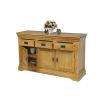 Farmhouse 140cm Large Assembled Oak Sideboard - 10% OFF CODE SAVE - 10