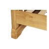 Farmhouse Country Oak Slatted 5 Foot Kingsize Bed - SPRING SALE - 9