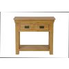 Farmhouse Oak 2 Drawer Console Table - SPRING SALE - 5