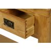 Farmhouse Oak 2 Drawer Console Table - SPRING SALE - 10