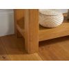 Farmhouse 3 Drawer Large Oak Console Table - SPRING SALE - 5