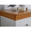 Farmhouse White Painted 5 Drawer Oak Tallboy Chest of Drawers - SPRING SALE - 6