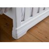 Farmhouse White Painted Slatted 5 Foot King Size Oak Bed - 10% OFF SPRING SALE - 7