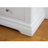 Farmhouse White Painted 2 Over 3 Oak Chest of Drawers - SPRING SALE - 9