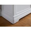 Farmhouse White Painted Large Oak Blanket Storage Box - 10% OFF CODE SAVE - 12