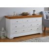 Farmhouse White Painted 3 Over 4 Oak Assembled Chest of Drawers - 10% OFF SPRING SALE - 11