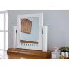 Farmhouse White Painted Oak Dressing Table Mirror - SPRING MEGA DEAL - 2