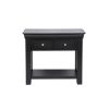 Toulouse Black Painted Console Table 2 Drawers Fully Assembled - 10% OFF SPRING SALE - 4