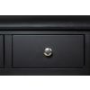 Toulouse Black Painted Console Table 2 Drawers Fully Assembled - SPRING SALE - 8