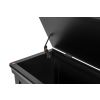 Toulouse Black Painted Large Assembled Blanket Box Storage Ottoman - 10% OFF CODE SAVE - 6