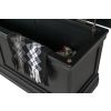 Toulouse Black Painted Large Assembled Blanket Box Storage Ottoman - 10% OFF CODE SAVE - 7