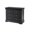 Toulouse Black Painted 2 Over 2 Assembled Chest of Drawers - SPRING SALE - 10