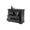 Toulouse Black Painted 2 Over 2 Chest of Drawers - SPRING SALE - 10