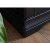 Toulouse Black Painted 2 Over 2 Assembled Chest of Drawers - SPRING SALE - 7