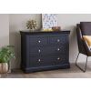 Toulouse Black Painted 2 Over 2 Assembled Chest of Drawers - SPRING SALE - 2