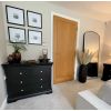 Toulouse Black Painted 2 Over 2 Assembled Chest of Drawers - SPRING SALE - 3