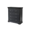 Toulouse Black Painted 2 Over 3 Chest of Drawers - SPRING SALE - 8