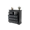 Toulouse Black Painted 2 Over 3 Chest of Drawers - SPRING SALE - 10