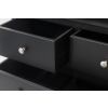 Toulouse Black Painted 2 Over 3 Chest of Bedroom Drawers - 12