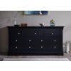Toulouse Black Painted Large 3 Over 4 Fully Assembled Chest of Drawers - 25% OFF SPRING SALE - 14