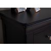 Toulouse Black Painted Large 3 Over 4 Fully Assembled Chest of Bedroom Drawers - 10% OFF SPRING SALE - 7