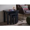 Toulouse Black Painted Fully Assembled Nest Of 3 Tables - SPRING SALE - 2