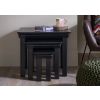 Toulouse Black Painted Fully Assembled Nest Of 3 Tables - 3