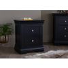 Toulouse Black Painted 2 Drawer Bedside Table - 20% OFF SPRING SALE - 12