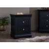 Toulouse Black Painted 2 Drawer Assembled Bedside Table - 20% OFF SPRING SALE - 12