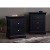 Toulouse Black Painted 2 Drawer Bedside Table - 20% OFF SPRING SALE - 14