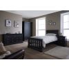 Toulouse Black Painted 3 Foot Slatted Single Bed - SPRING SALE - 3