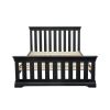 Toulouse Black Painted 4 foot 6 inches Slatted Double Bed - SPRING SALE - 9