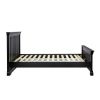 Toulouse Black Painted 4 foot 6 inches Slatted Double Bed - SPRING SALE - 10