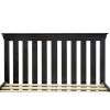 Toulouse Black Painted 4 foot 6 inches Slatted Double Bed - SPRING SALE - 13
