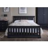 Toulouse Black Painted 4 foot 6 inches Slatted Double Bed - SPRING SALE - 4