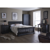 Toulouse Black Painted 5 Foot King Size Slatted Bed - SPRING SALE - 7