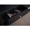 Toulouse Black Painted Large Coffee Table 4 Drawers with Shelf - 10% OFF SPRING SALE - 4