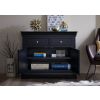 Toulouse 100cm Black Painted Assembled Sideboard with Drawers - SPRING SALE - 10