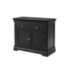 Toulouse 100cm Black Painted Assembled Sideboard with Drawers - SPRING SALE - 5