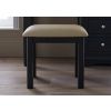 Toulouse Black Painted Dressing Table Stool - SPRING MEGA DEAL - 12