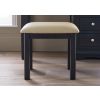 Toulouse Black Painted Dressing Table Stool - SPRING MEGA DEAL - 3