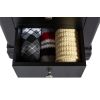 Toulouse Black Painted 5 Drawer Tallboy Chest of Drawers - 8
