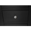 Toulouse Black Painted 5 Drawer Tallboy Chest of Drawers - 10% OFF CODE SAVE - 10